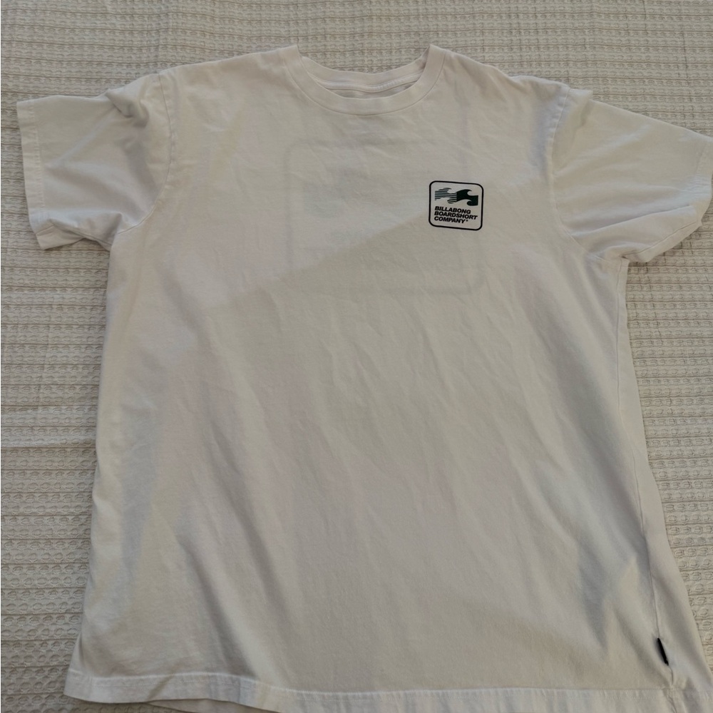 Billabong Cream Tee with Logo